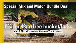 NY BUNDLE PROMO. Mini & Micro Excavators; Compact Track Loaders and Backhoe Loaders