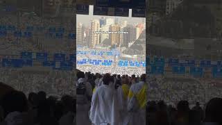 Today jamarat scene 2024/1445 Eid Mubarak #jamarat #eid #makkah #hajjnewislamicstatus