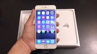 Apple iPhone 6 Plus 64 GB Gold Unlocked Unboxing + Comparison