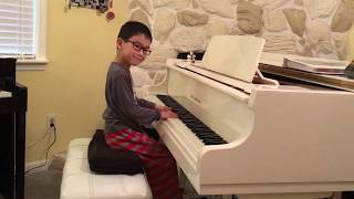 Parker Wolf (age 5) - Noona, Concertino in D Minor, Mov. 1: allegro