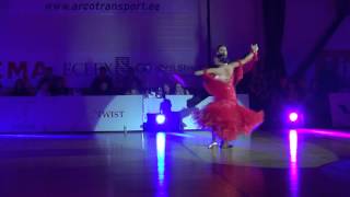 Matteo Del Gaone & Kristiina Reinfeldt - Solo Tango Estonian Standard Championships 2013