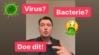 Wat moet je doen als je een (virus/bacterie) infectie hebt? 🦠🤒🤧