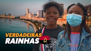 Elas ganham DINHEIRO fazendo isso na MARGINAL de LUANDA!