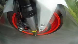 Yamaha MT-09 onboard footage of K-Tech SSK Piston Kit in action around Isle Of Man TT course