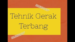 Gerak Dasar #2 || Tutorial Motif Terbang