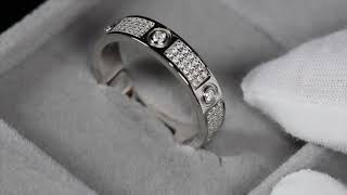 Moissanite Eternity Ring | Mens Moissanite Ring | Womens Moissanite Diamond Eternity Ring