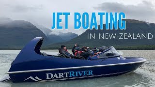 Jet Boating with Dart River Adventures in New Zealand