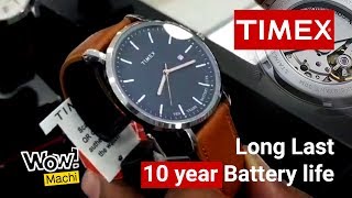 Best Budget Timex Watches - Long Last 10 year Battery life | Wow Machi