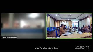 Rapat Konsultasi dan Penyelarasan RPJPD Kabupaten Merangin Tahun 2025-2045