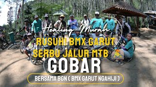 BMX VS JALUR MTB! BGN CREW TANTANG TRAIL HUTAN | BMX GARUT NGAHIJI GOES OFFROAD bersama @AhidGowes