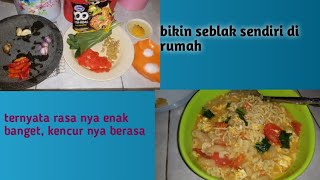 RESEP SEBLAK YANG ENAK DAN PASTI NYA PEDAS !!