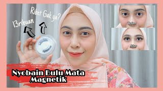 REVIEW & CARA PAKAI BULU MATA MAGNETIK | RIBET GAK YA ? || Suciilaw