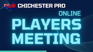 2024 Chichester Pro Players Meeting