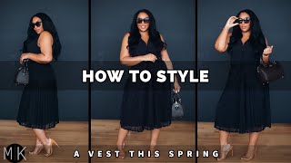 How to Style a Vest this Spring