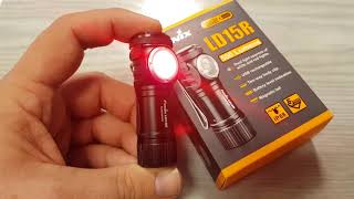 Fenix LD15R Torch (500 Lumen Light source) review and test