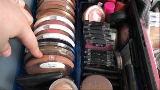 MY MAKEUP COLLECTION PART 2!!! Single Eyeshadows,Blushes,Highlighters & Larger Palettes!