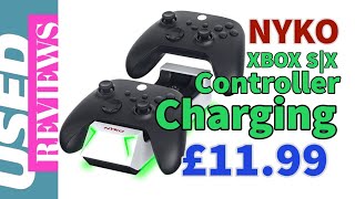 Nyko Charging Station for Xbox Series X S and Xbox - Charge Base for 2 Xbox Controllers