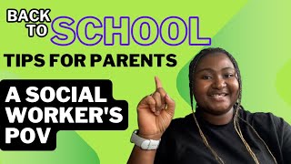 Avoid Social Services This School Year | Back To School Tips From a Social Worker’s POV