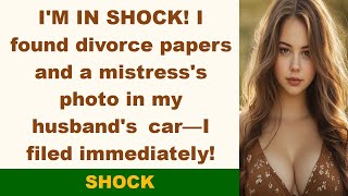 I found divorce papers and a mistress's photo in my husband's car—I filed immediately!