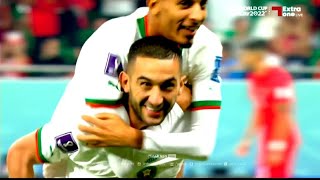 ملخص مباراه المغرب و كندا 🔥 2/1 تأهل المغرب 💪 هدف حكيم زياش و يوسف النصيري تعليق خليل البلوشي 🔥🔊🇲🇦