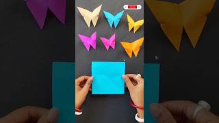 Very Easy Butterfly Craft#Howtomakebutterfly#diy#viral#viralvideo#shorts#youtubeshorts