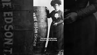 Annie Edson Taylor the first person to survive a trip over Niagara Falls in a barrel