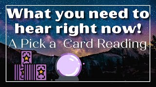 URGENT message meant to find you right now! 🔮😱♥️PICK A CARD!🌟🤗🔥