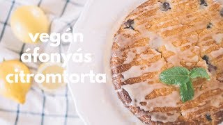 Áfonyás citromtorta | Yama Kitchen