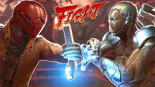 INJUSTICE 2 : WHAT WILL HAPPEN IF BLUE BETTLE FIGHT RED HOOD