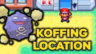 How to Catch a Koffing in Pokemon FireRed and LeafGreen!