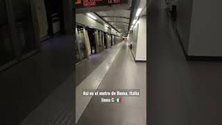 Metro en Roma Italia 🇮🇹