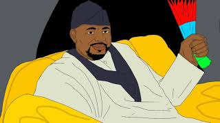 HON.JULIUS ISHAYA CARTOON ANIMATION AND GOV.INUWA 4+4