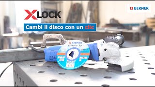 Smerigliatrice Xlock | Pronta in un clic