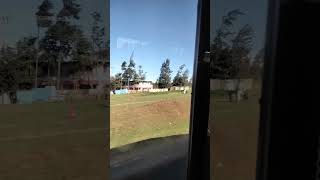 A tourists view of Kinungi homesteads from a Bus window