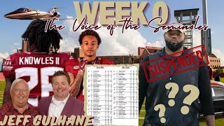 FSU Football | BOOM! Depth Chart Drops, Alex Atkins Suspended For GT, & More feat Jeff Culhane