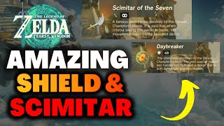 LEGENDARY GERUDO WEAPONS *NO AMIIBO*!!! - Scimitar of the Seven and Daybreaker Shield - Zelda Totk