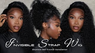 NEW Invisi Strap 360 Glueless Wig Installation | VERY Beginner Friendly | FT. Ashmary Hair