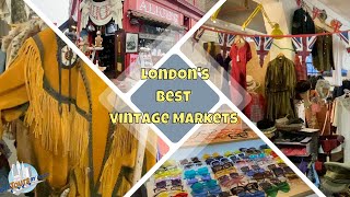 London's Best Vintage Markets | Shopping at Portobello Market and Brick Lane Market