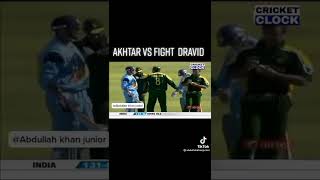 Shoib Akhter Vs Dravid India Pakistan Vs India Cricket Match