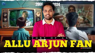 Allu Arjun Fan Short Sketch | Story of an Allu Arjun Fan | Pushpa 2 |ENG SUB| Abishek's Imaginations