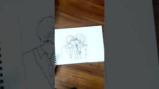 How to draw an Outline #drawing #shorts #love #anime