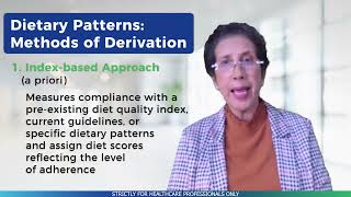 Changing Nutrition Landscape with Focus on Dietary Patterns | Jossie M. Rogacion – NNIW97