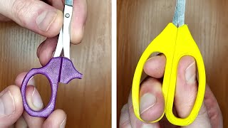 Timelapse: Repair of scissors #3dmodeling #3dprinting