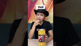 Top pranks on Dad 😍😎 Dad's HEAT RESISTANCE is +1000 #shorts