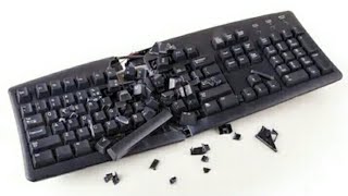 Smashing A Fricking KeyBoard