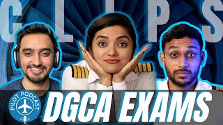 How to CLEAR CPL DGCA EXAMS in 30 days? | Pilot Podcast CLIPS