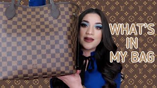 WHAT’S IN MY BAG 2020! Louis Vuitton Neverfull || Julissa Rivera