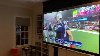 Boston Automations' In-wall Home Theater Projector - Install Day One