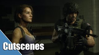 Resident Evil 3 Remake | HDR | Cutscenes, No Subtitles