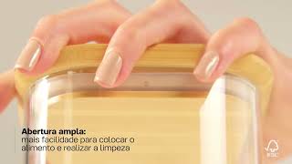 Modular bambu Tupperware